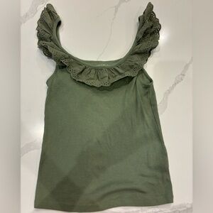American eagle green tank top.